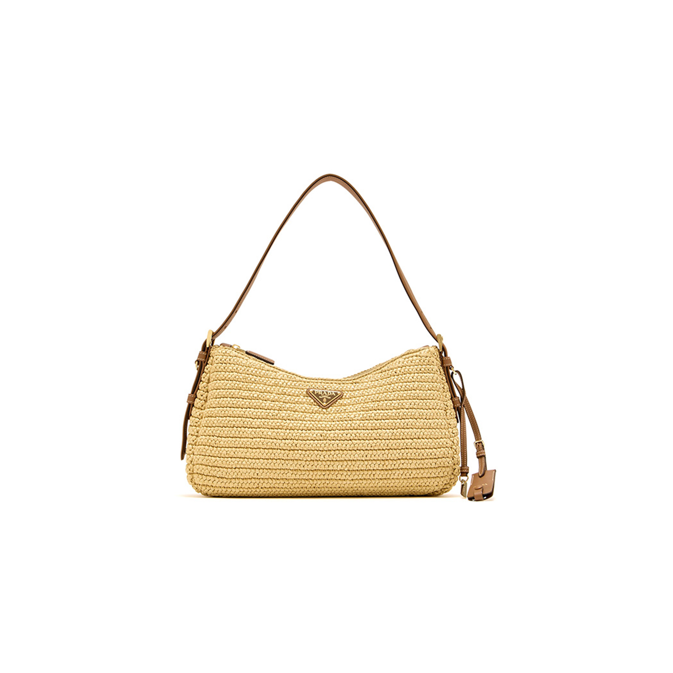 PRADA AIMÉE LARGE CROCHET SHOULDER STRAP 1BC229 (31*18*10cm)